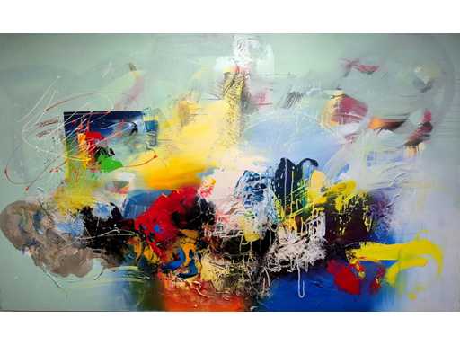 Acryl op doek William Maluku