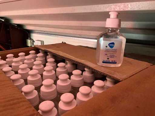 Blitz Hygiene hand gel Hand cleaning gel (384x)