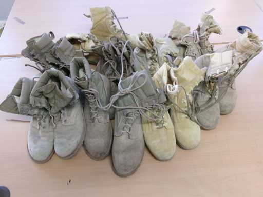 Kampfstiefel Mix, desert, 2. Wahl (R15) (29x)