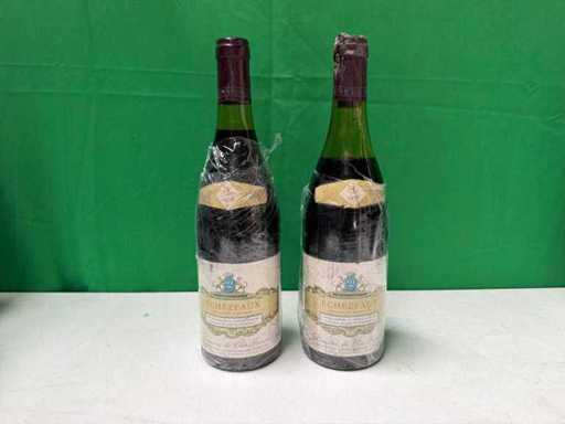 Echézeaux Grand Cru 1976 de la Domaine du Clos Frantin, Vosne-Romanée, vin roșu Burgundia (2x)