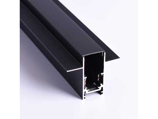 Inbouwmagneetrail 20mm 48V - 3 meter (x4)