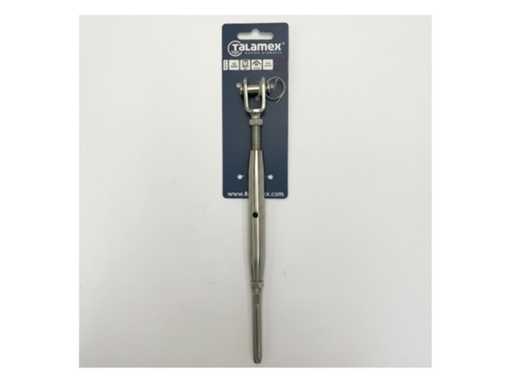 Talamex 09.525.105 Tendicchione terminale 5 mm - M10 RVS