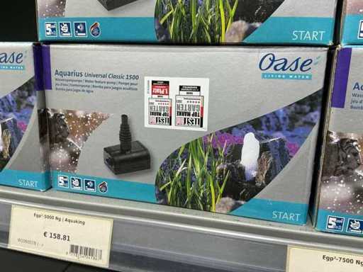 Pompa fontannowa Oase Aquarius Universal Classic 1500 (2x)