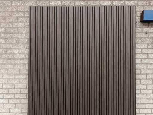 Panneau mural Akupanel Espresso Acoustique 280x60 cm (32x)