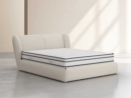 Hybride matrasveren en traagschuim - 160 x 200 cm