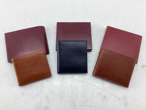 3x portemonnees - Leather