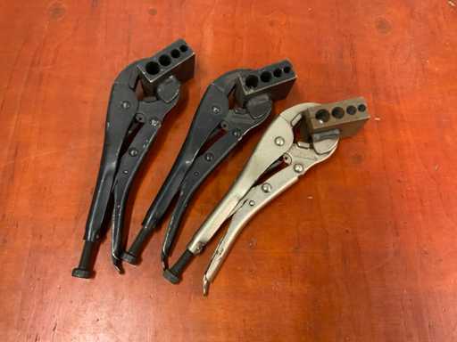 Cleștele Gedore pentru sfârcuri în țeavă de plastic (3x)