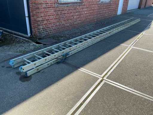 Large sliding ladder