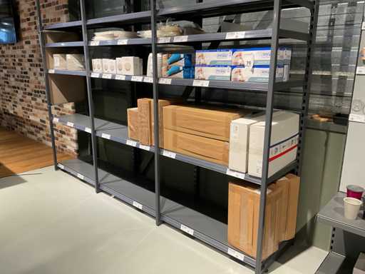 Batch of cake supplies