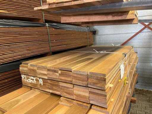 Planches de qualité Ipé de qualité rurale 1250-4300x120x21mm (140x)