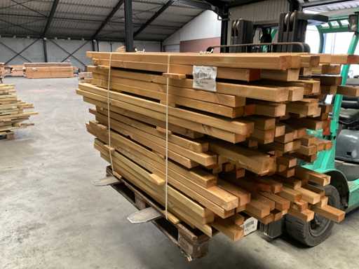 Lot de grinzi de pin 80-180x6,5x4,5 cm