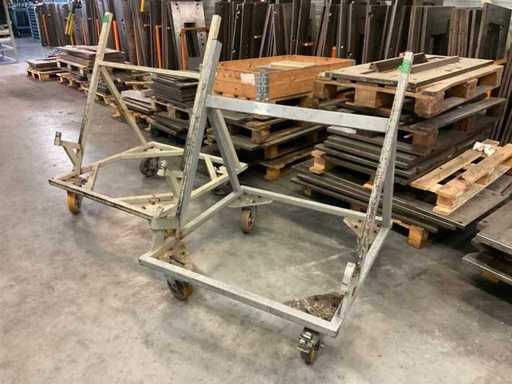 Grille à tôle métallique (2x)