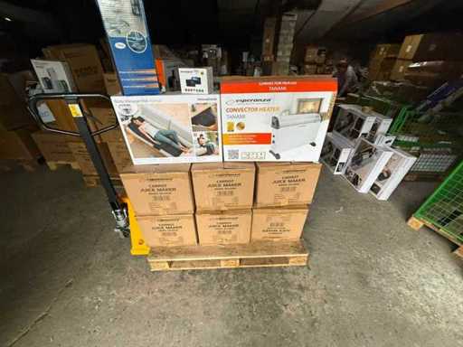 Pallet di ritorno Elettrodomestici, elettronica e prodotti per il clima