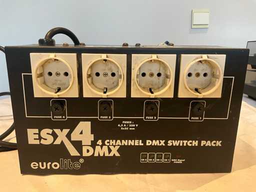 EuroLite ESX4 dmx switchpack Other lighting technology (2x)