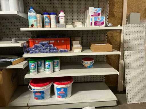 Partij onderhoudsmiddelen en toebehoren