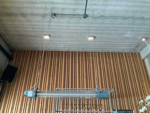 VEB - 23.2 gem ABAO 125/2 - Bunkerlamp, industriële lamp