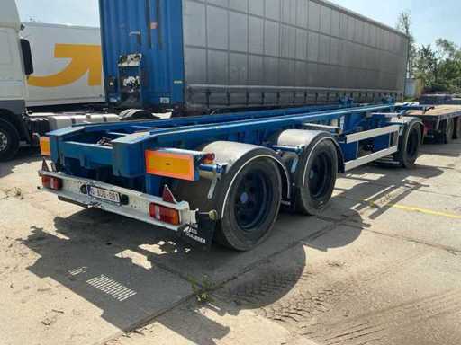 2000 Van Hool container chassis