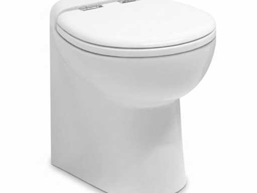 Toilettes marines électriques Planus Arctic 430 12V avec fermeture douce