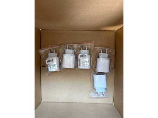 USB Opladers (Set van 5 stuks) – Snelladers