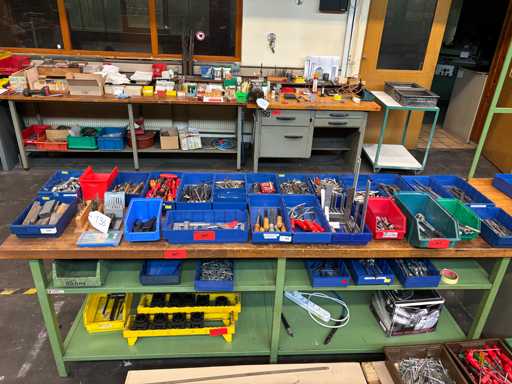   Workbench with contents