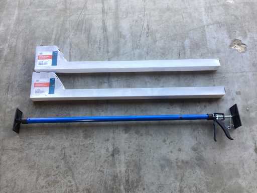 HBM verstellbare Stütze mit automatischer Arretierung 115 - 290 cm