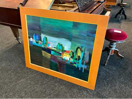 Hans Eggelte origineel Schilderij