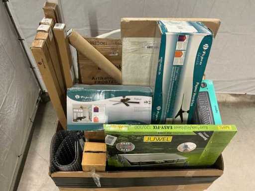 Marchandises de retour de palettes