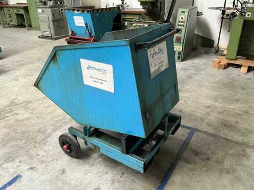 2000 EUROKRAFT O 544 m.T. Contenedor de vertido de astillas