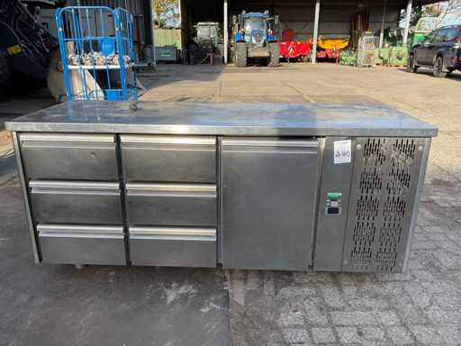 2016 Tecnodom TF03MIDGN-222 Koelwerkbank