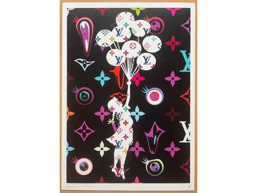 DEATH NYC: Vuitton Banksy Girl with Balloon