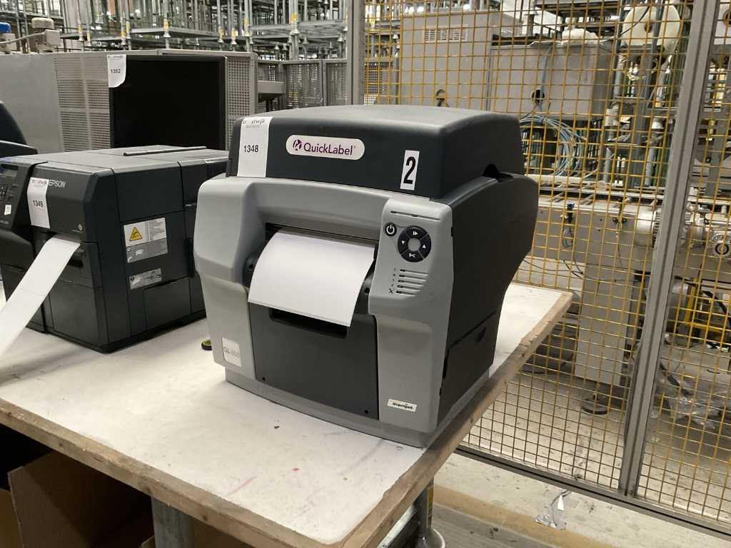 Kiaro Quicklabel QL-850 Farb-Etikettendrucker