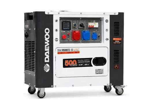 Generatore di energia - 8,1 kVA - Daewoo DDAE10500DSE-3G