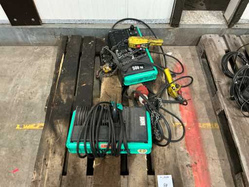 Palan à chaîne Eurochain VL5 (2x)