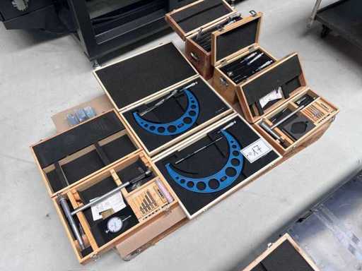 Assortment of measuring equipment