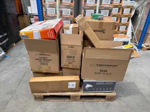 Pallet Huishoudtoestellen & Retourmix – €500 - €1000