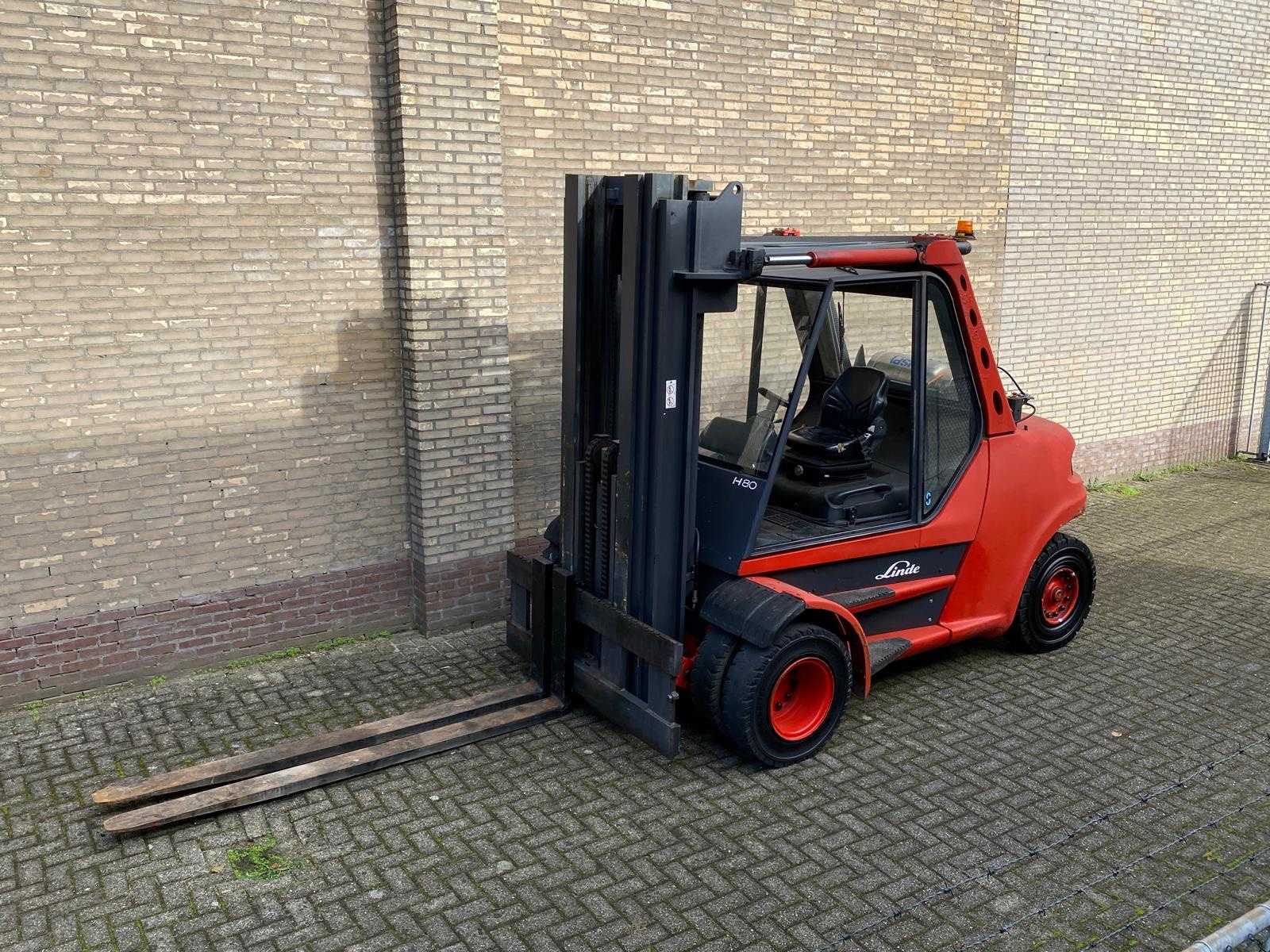 2002 Linde H80T Forklift Truck