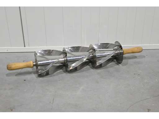 Spronk - Triple croissant cutter