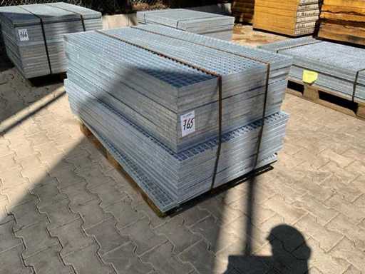 Stalen roostervloer 1400x780mm (17x)
