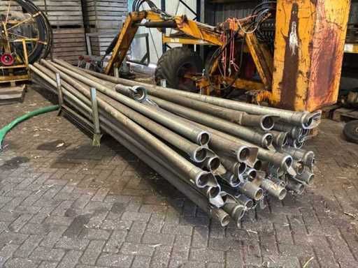 Aluminiowe złącze rurowe 3 cale (30x)