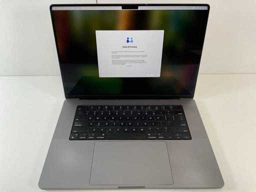Apple MacBook Pro 16”, Apple M1 Pro, 16 GB RAM, 512 GB NVMe Laptop