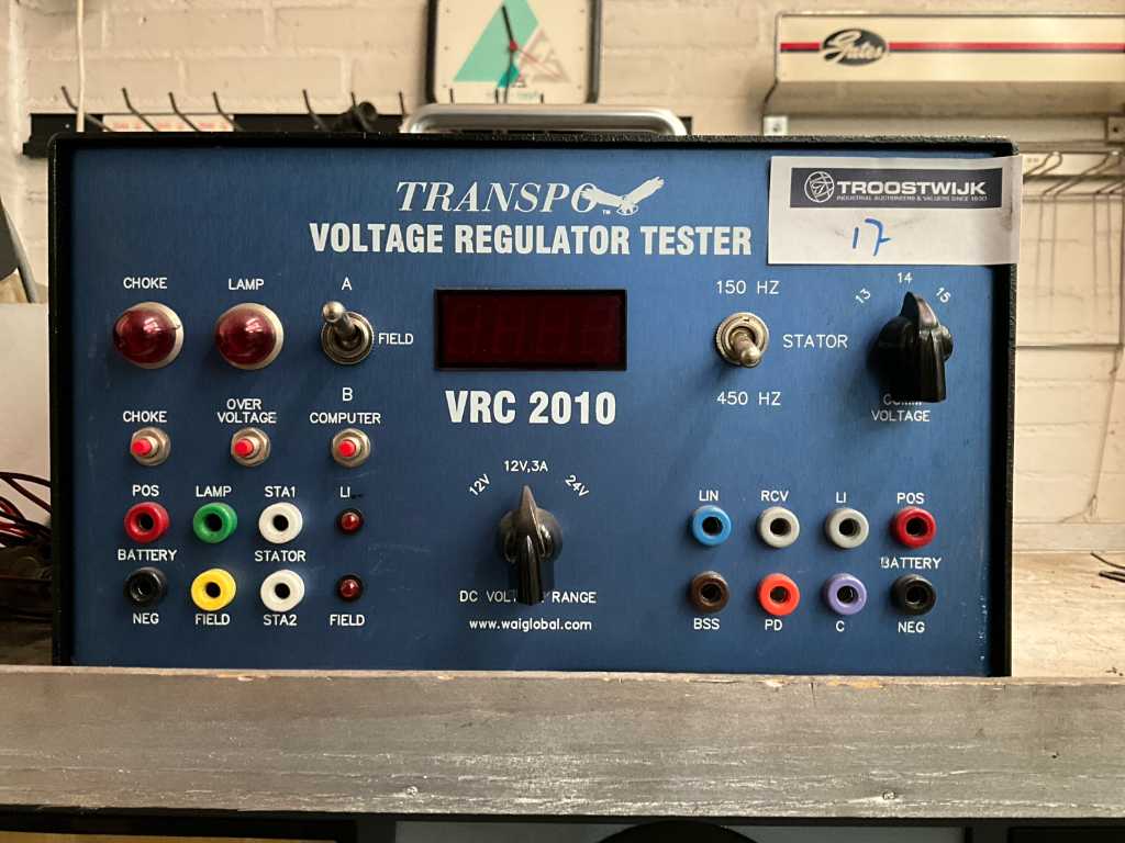 Transpo VRC 2010 Spannungsregler-Tester