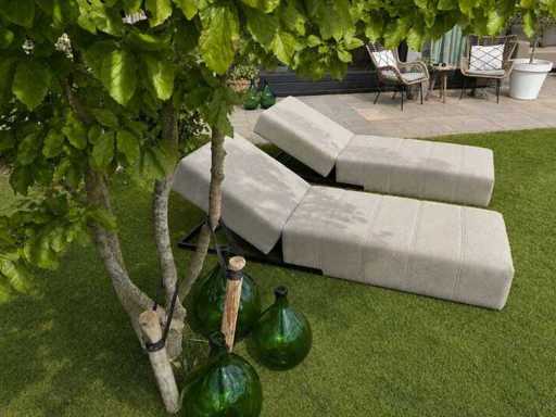 Vénétie - Jardin de chaises longues pour tous les temps - Lit de jour