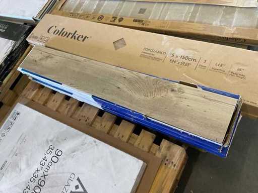 M-Flor Pvc vloerdelen ca. 10 m²