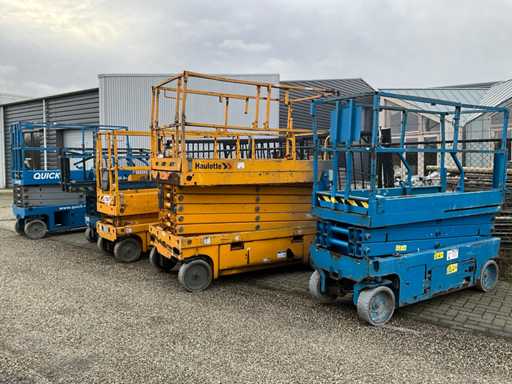 Genie en haulotte Partij hoogwerkers