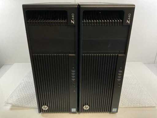 HP Z440, Xeon(R) E5-1650 v3, 32 GB RAM (4x8GB), 512 GB SSD, Nvidia Quadro K620 2 GB WorkStations (2x)