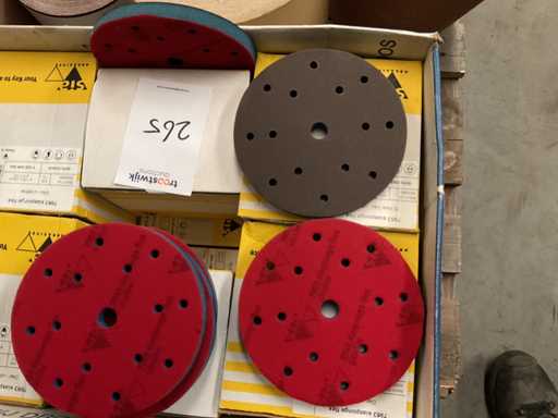 Sia Discos de esponja de lijado 150mm