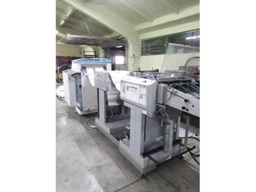  HUNCKELER/ TECNAU UW6 R VB 7183/ TC1012 CMC papiervervelder + split- en samenvoegingssnijtransportband/ 2005