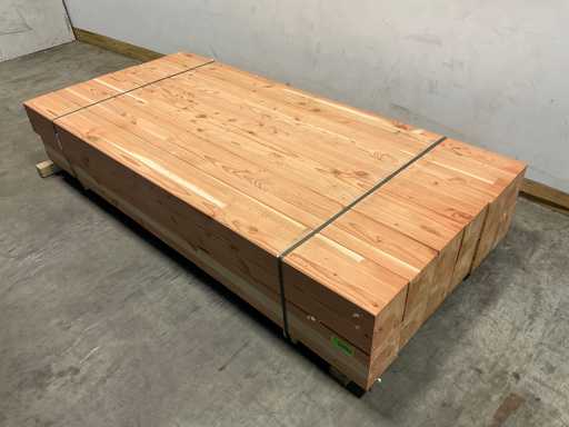 Douglasie gehobelt Pfosten verleimt 250x20x20 cm (12x)