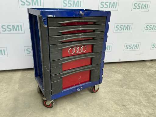 FACOM 5 drawer Tool trolley