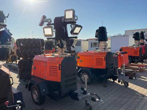 2019 Trime X-ECO A0031 LED Light Mast Generator Trailer